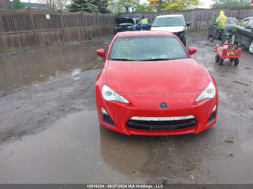 2013 Scion Fr-S Scion 10 VIN: JF1ZNAA18D2719745 Lot: 12016234