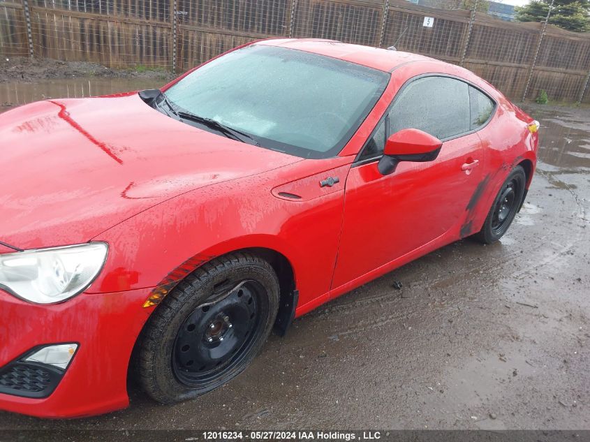 2013 Scion Fr-S Scion 10 VIN: JF1ZNAA18D2719745 Lot: 12016234