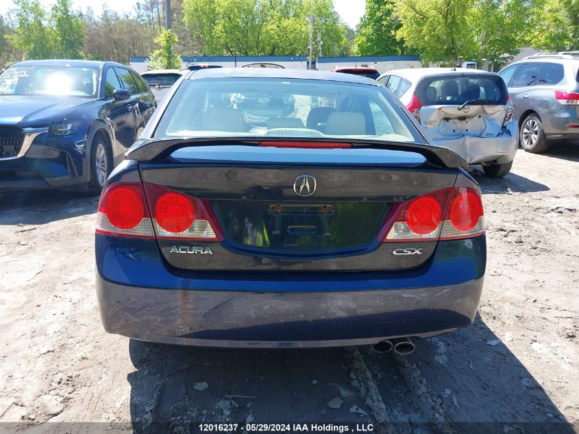 2007 Acura Csx VIN: 2HHFD56577H200035 Lot: 12016237