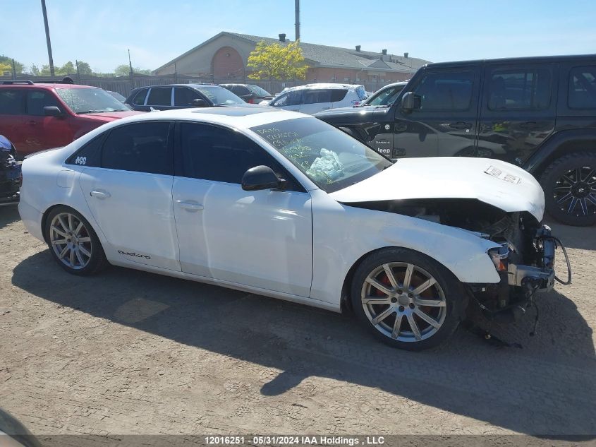 2009 Audi A4 2.0T Quattro VIN: WAULF68K59N064083 Lot: 12016251