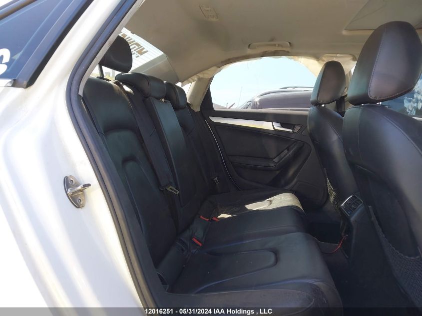 2009 Audi A4 2.0T Quattro VIN: WAULF68K59N064083 Lot: 12016251