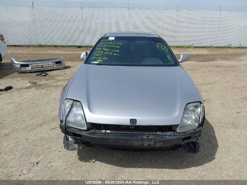 1998 Honda Prelude VIN: JHMBB6141WC801016 Lot: 12016256