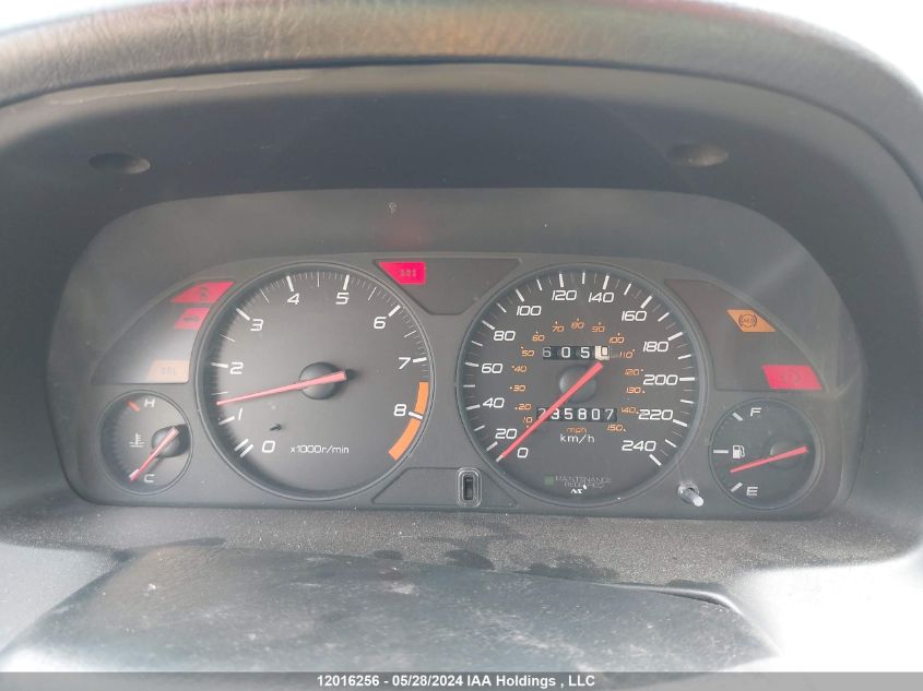 1998 Honda Prelude VIN: JHMBB6141WC801016 Lot: 12016256