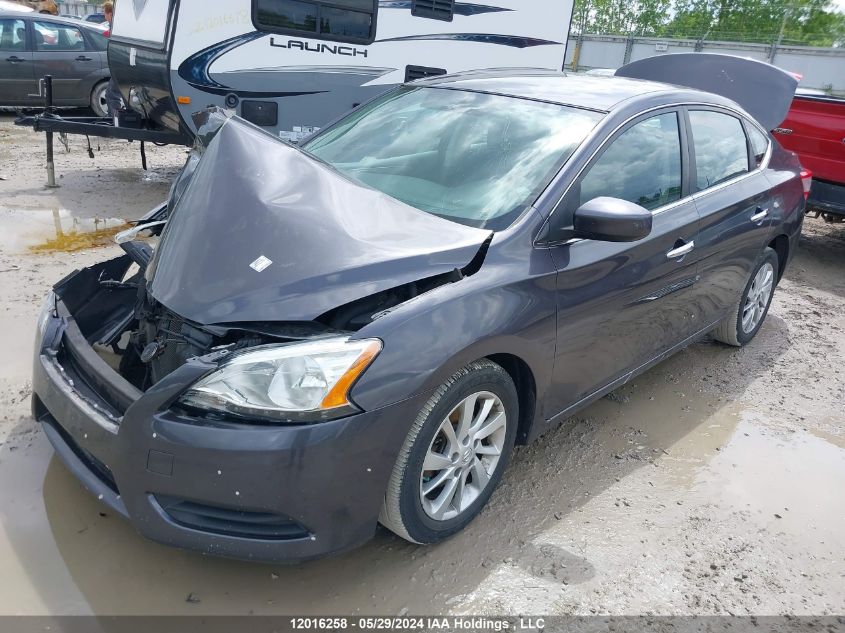 2015 Nissan Sentra VIN: 3N1AB7AP9FL669952 Lot: 12016258