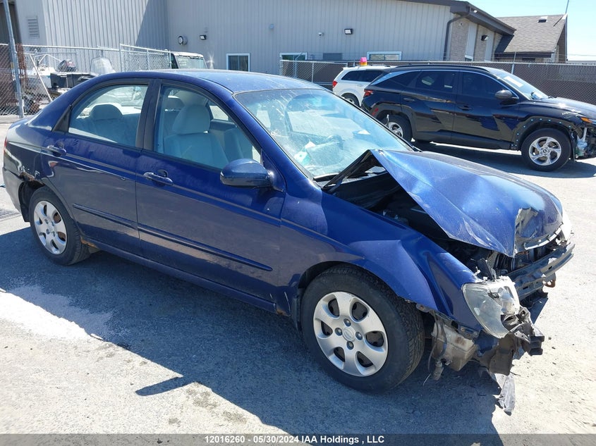 2006 Kia Spectra Lx/Ex VIN: KNAFE121765329925 Lot: 12016260