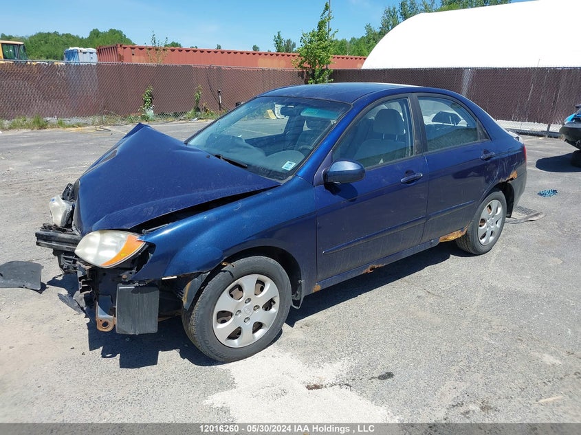 2006 Kia Spectra Lx/Ex VIN: KNAFE121765329925 Lot: 12016260