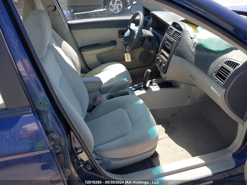 2006 Kia Spectra Lx/Ex VIN: KNAFE121765329925 Lot: 12016260