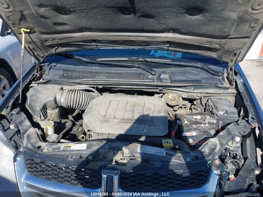 2014 Dodge Grand Caravan Se/Sxt VIN: 2C4RDGBG0ER456933 Lot: 12016265