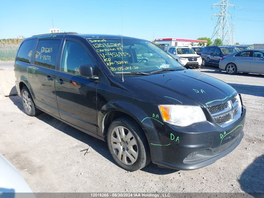 2014 Dodge Grand Caravan Se/Sxt VIN: 2C4RDGBG0ER456933 Lot: 12016265