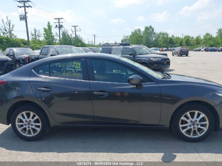 2018 Mazda 3 Touring VIN: 3MZBN1V72JM224260 Lot: 12016274