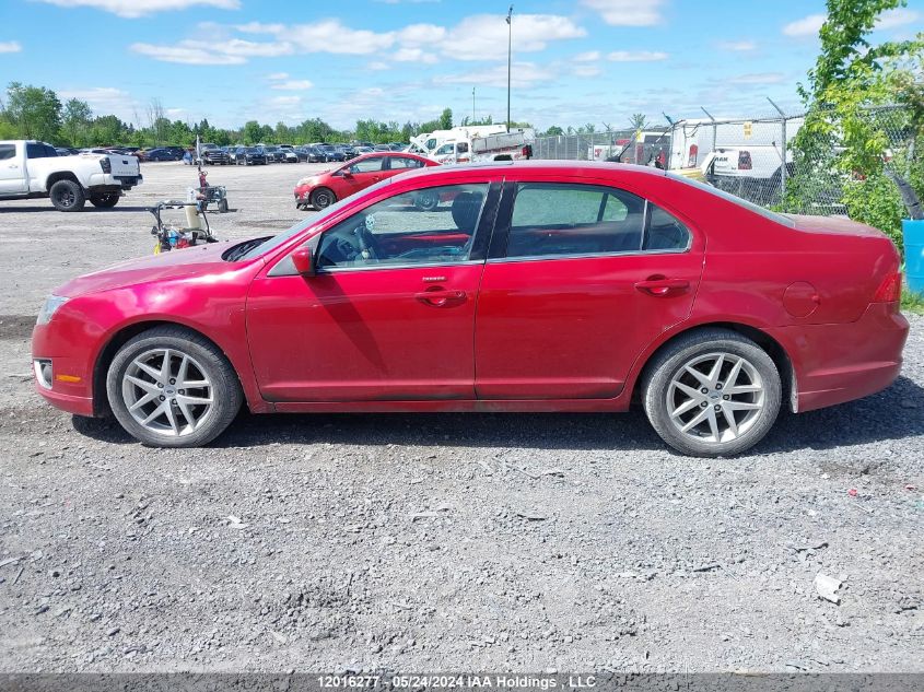 2012 Ford Fusion Sel VIN: 3FAHP0JA9CR423174 Lot: 12016277