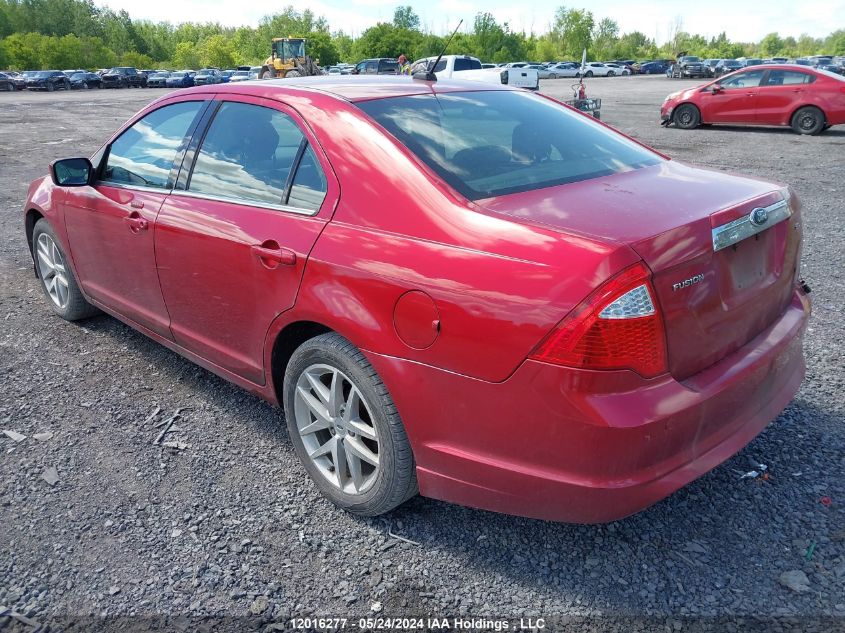 2012 Ford Fusion Sel VIN: 3FAHP0JA9CR423174 Lot: 12016277