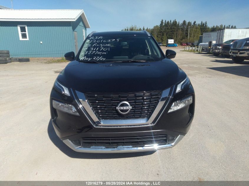 2023 Nissan Rogue VIN: JN8BT3DD2PW311701 Lot: 12016279