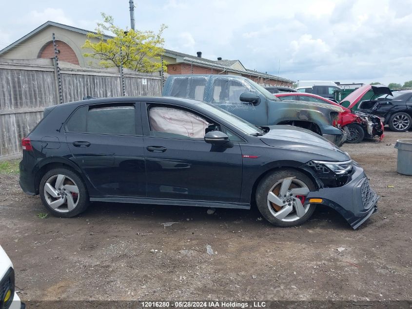 2023 Volkswagen Golf Gti VIN: WVWJA7CD6PW212739 Lot: 12016280