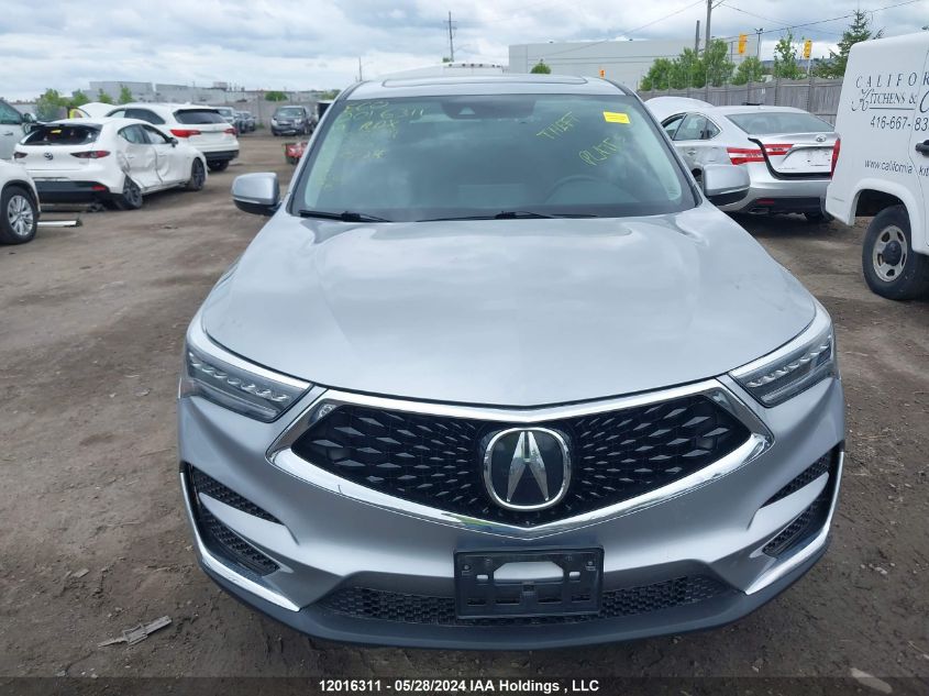 2019 Acura Rdx VIN: 5J8TC2H33KL808179 Lot: 12016311