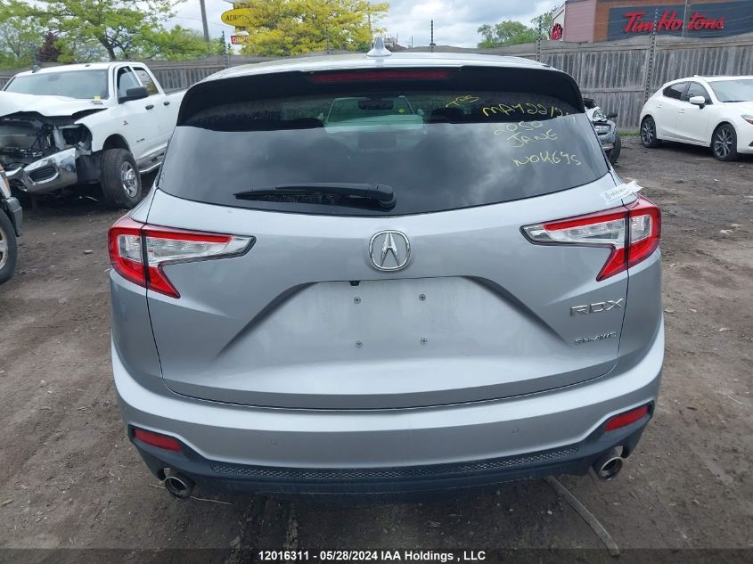 2019 Acura Rdx VIN: 5J8TC2H33KL808179 Lot: 12016311