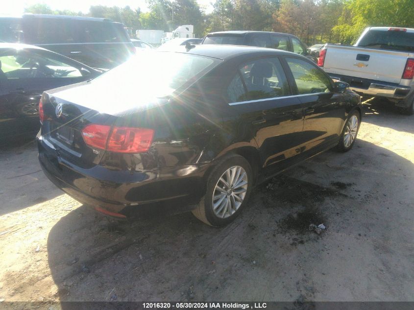 2011 Volkswagen Jetta Sedan VIN: 3VWLL7AJ8BM057919 Lot: 12016320