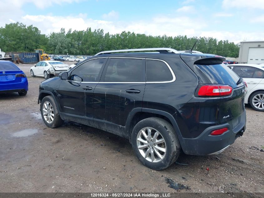 2015 Jeep Cherokee Limited VIN: 1C4PJMDS4FW663348 Lot: 12016324