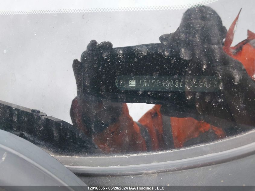 2014 Chevrolet Cruze VIN: 1G1PC5SB8E7333443 Lot: 12016335