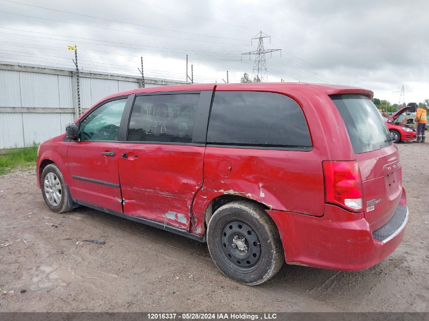 2015 Dodge Grand Caravan Se VIN: 2C4RDGBG1FR681749 Lot: 12016337