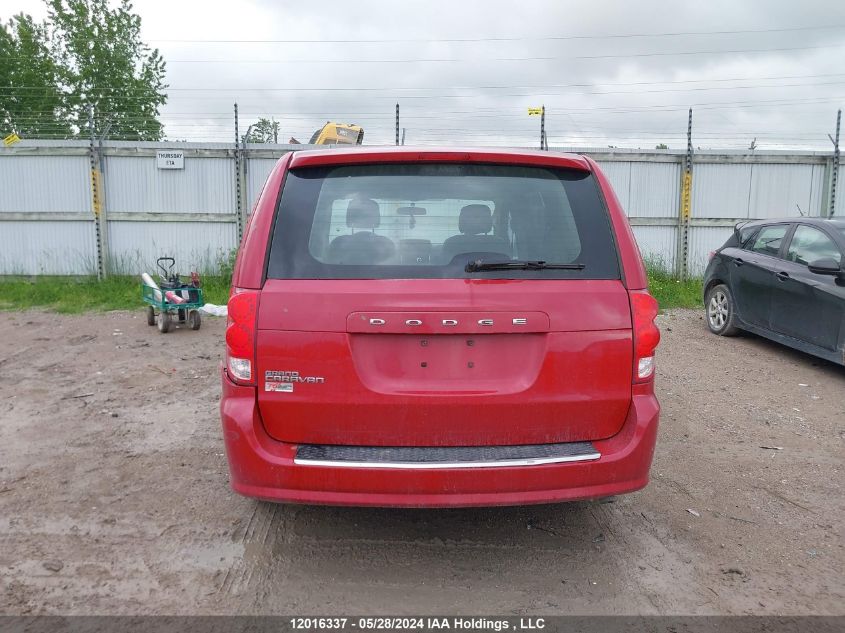 2015 Dodge Grand Caravan Se VIN: 2C4RDGBG1FR681749 Lot: 12016337