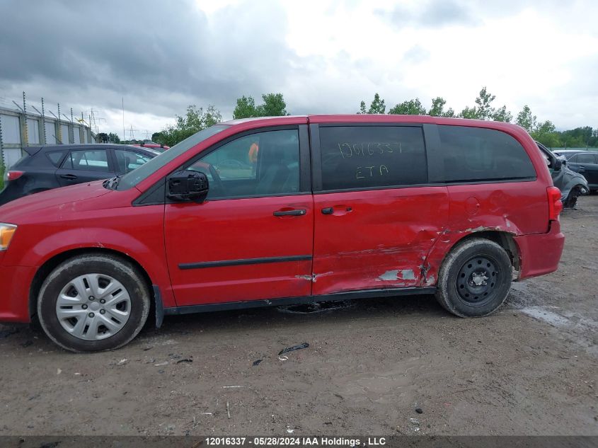 2015 Dodge Grand Caravan Se VIN: 2C4RDGBG1FR681749 Lot: 12016337