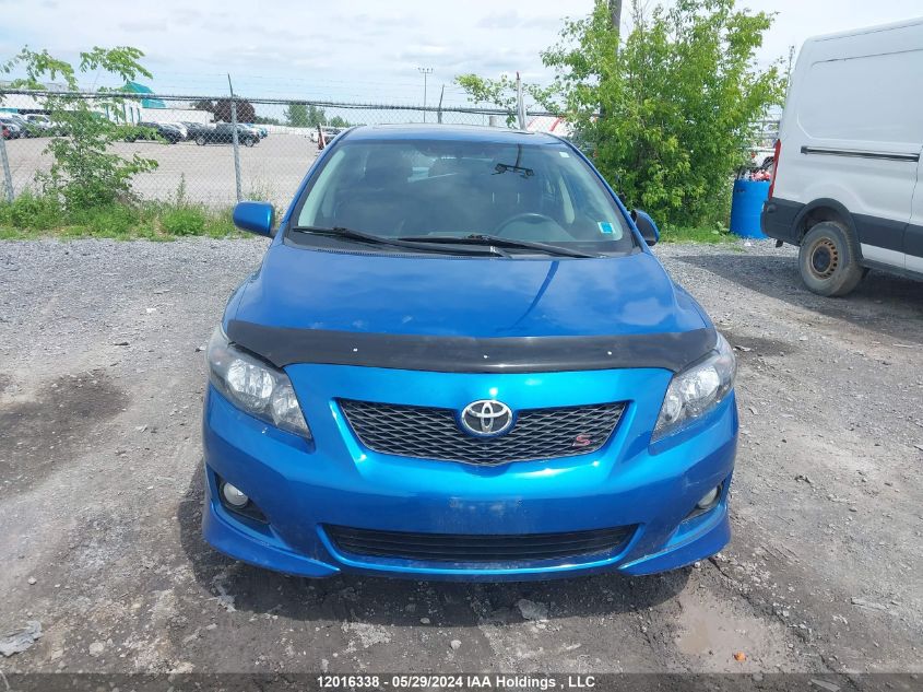 2009 Toyota Corolla S VIN: 2T1BU40E19C069671 Lot: 12016338