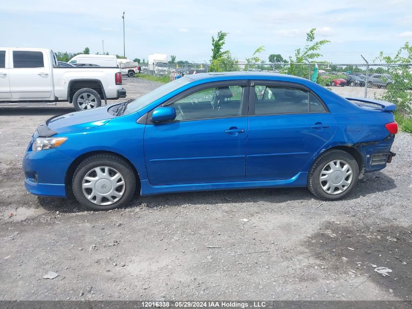 2009 Toyota Corolla S VIN: 2T1BU40E19C069671 Lot: 12016338