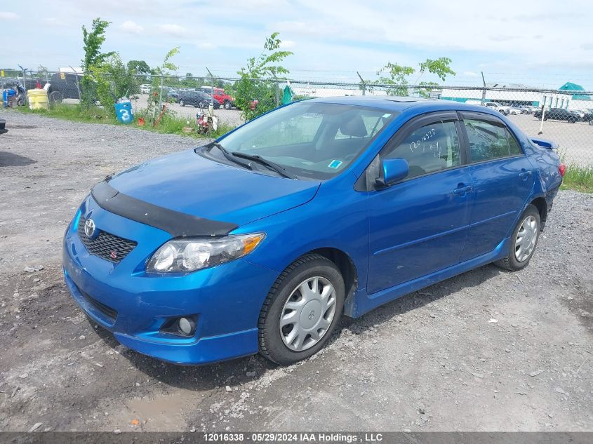 2009 Toyota Corolla S VIN: 2T1BU40E19C069671 Lot: 12016338