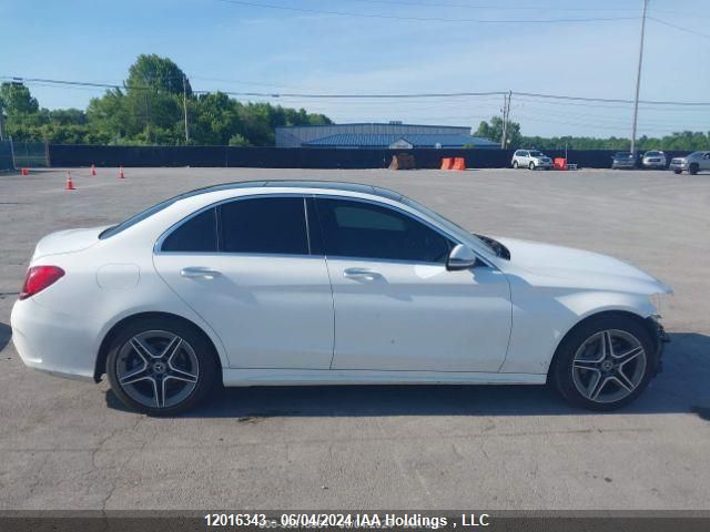 2019 Mercedes-Benz C-Class VIN: 55SWF8EB8KU320087 Lot: 12016343
