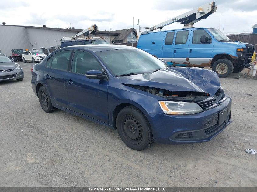 2014 Volkswagen Jetta Sedan VIN: 3VW2K7AJ4EM216809 Lot: 12016345