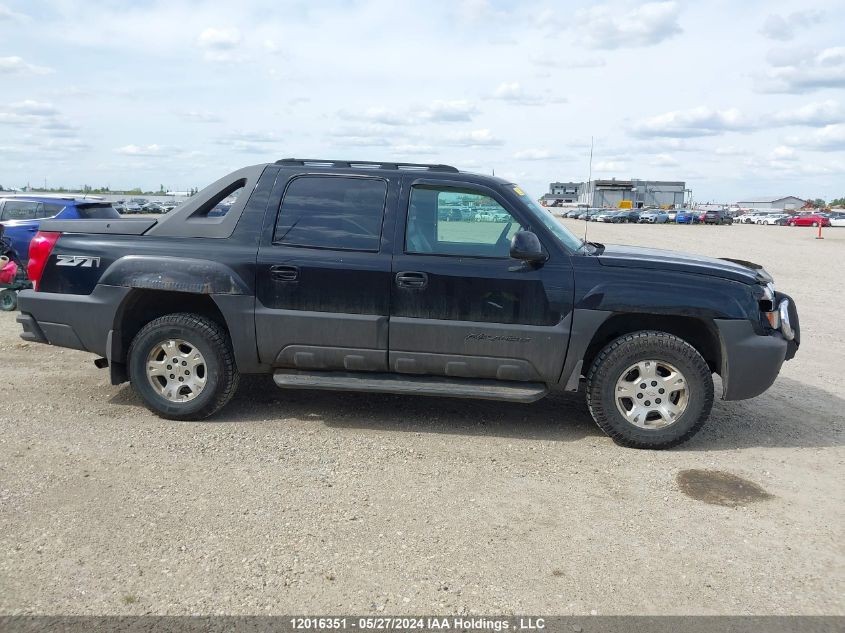 2003 Chevrolet Avalanche K1500 VIN: 3GNEK13T33G135394 Lot: 12016351