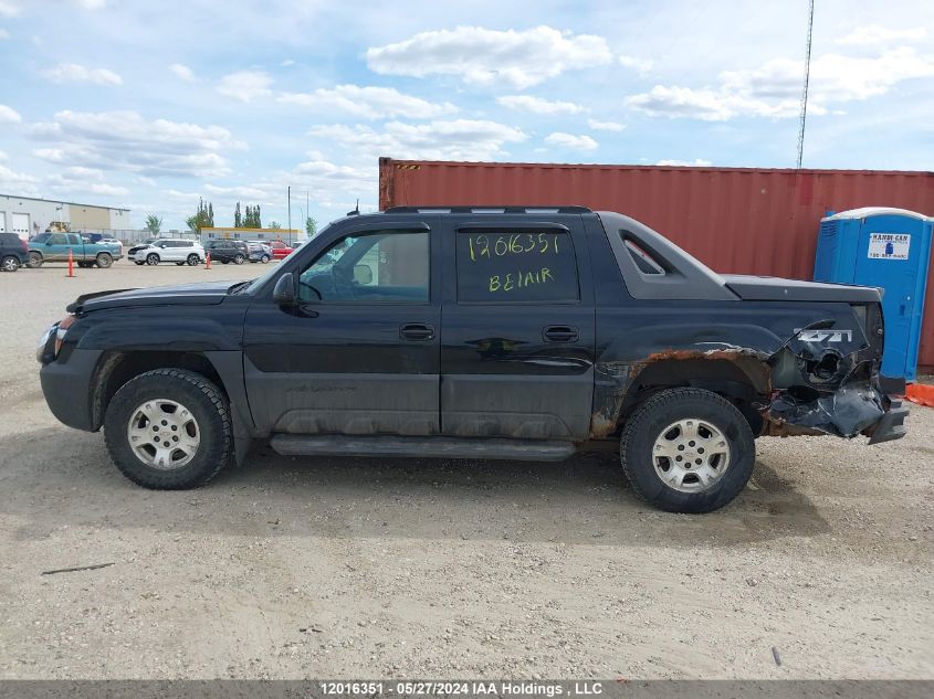 2003 Chevrolet Avalanche K1500 VIN: 3GNEK13T33G135394 Lot: 12016351