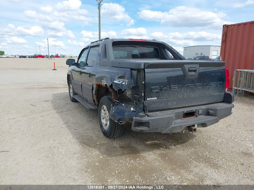 2003 Chevrolet Avalanche K1500 VIN: 3GNEK13T33G135394 Lot: 12016351