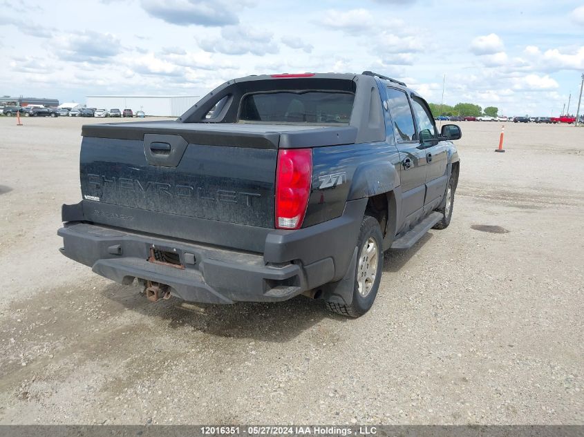 2003 Chevrolet Avalanche K1500 VIN: 3GNEK13T33G135394 Lot: 12016351