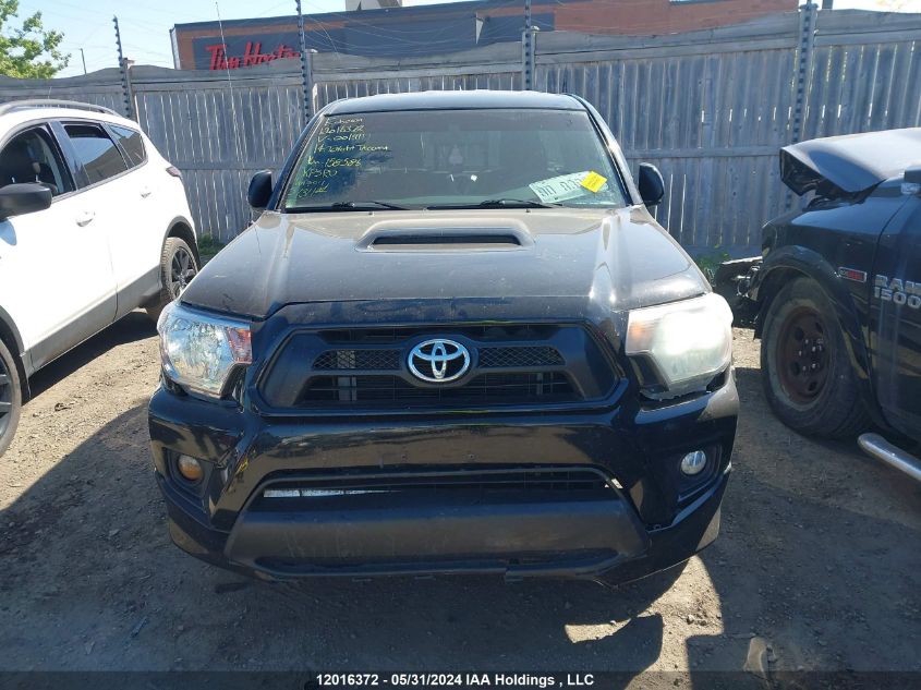 2014 Toyota Tacoma X-Runner Access Cab VIN: 5TFTU4CN2EX001911 Lot: 12016372