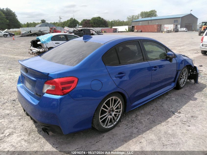 2018 Subaru Wrx VIN: JF1VA1H6XJ9839089 Lot: 12016374