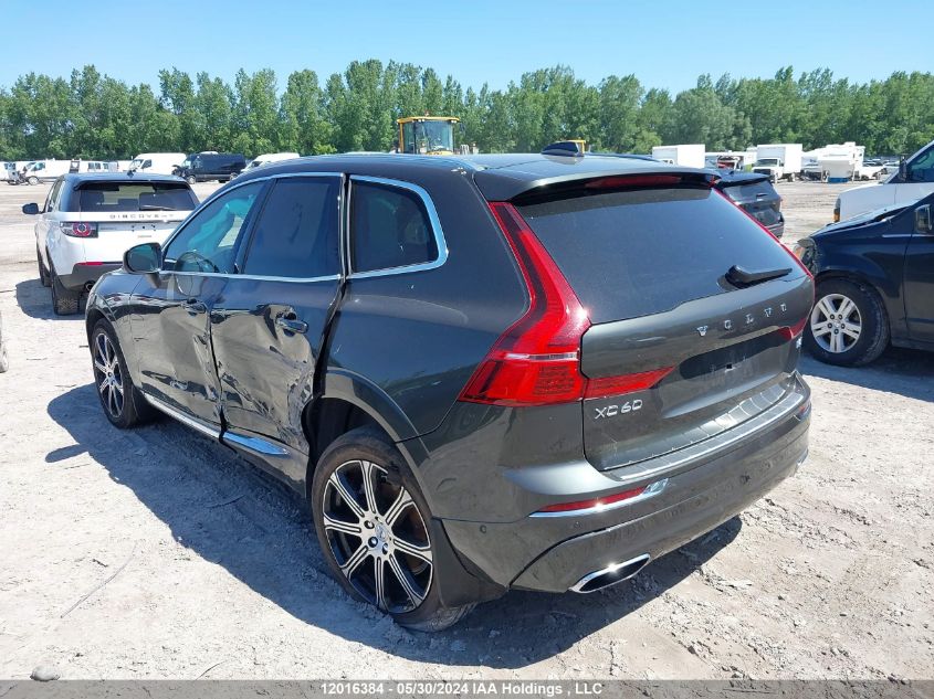 2021 Volvo Xc60 T6 Inscription VIN: LYVA22RL6MB880055 Lot: 12016384