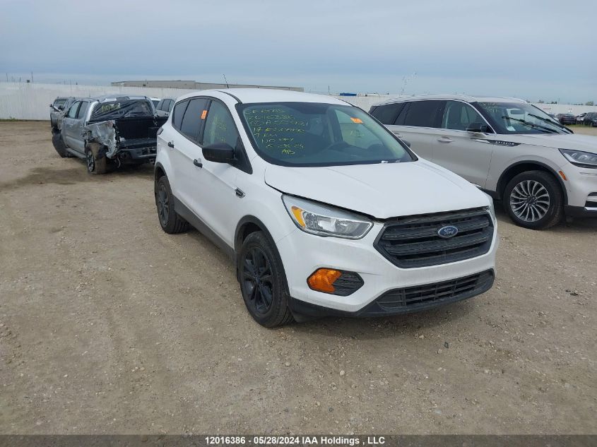 2017 Ford Escape S VIN: 1FMCU0F74HUA55931 Lot: 12016386