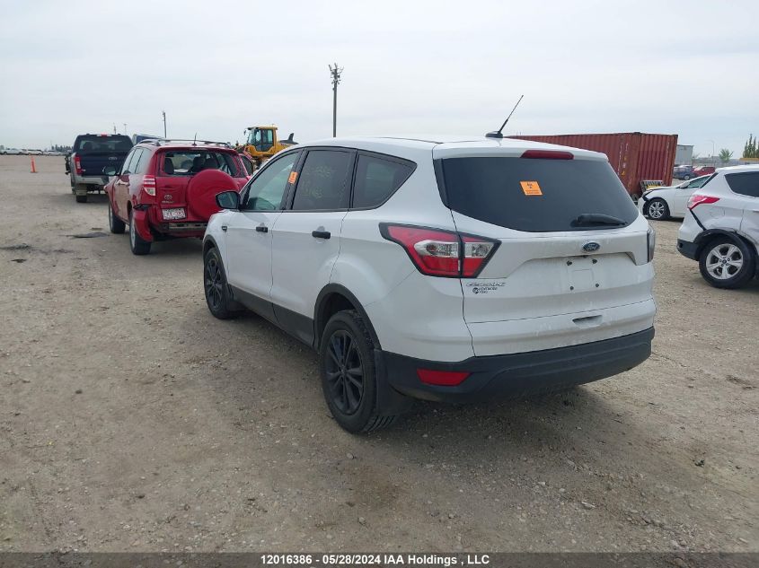 2017 Ford Escape S VIN: 1FMCU0F74HUA55931 Lot: 12016386