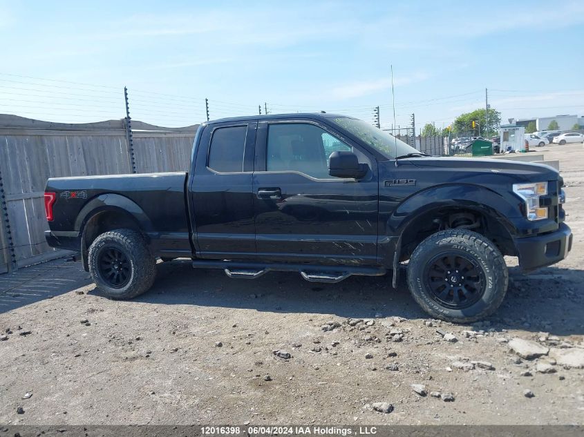 2017 Ford F150 Super Cab VIN: 1FTFX1EF9HFB25841 Lot: 12016398