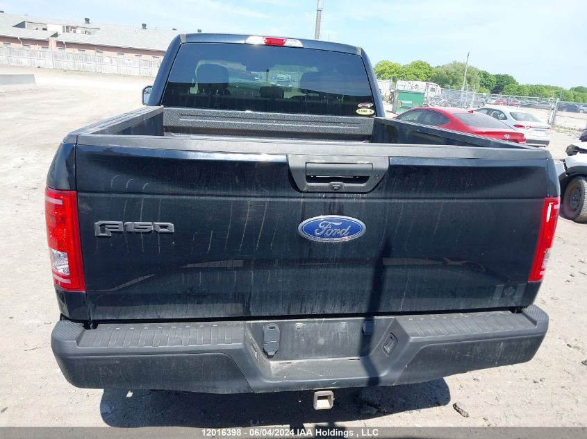 2017 Ford F150 Super Cab VIN: 1FTFX1EF9HFB25841 Lot: 12016398