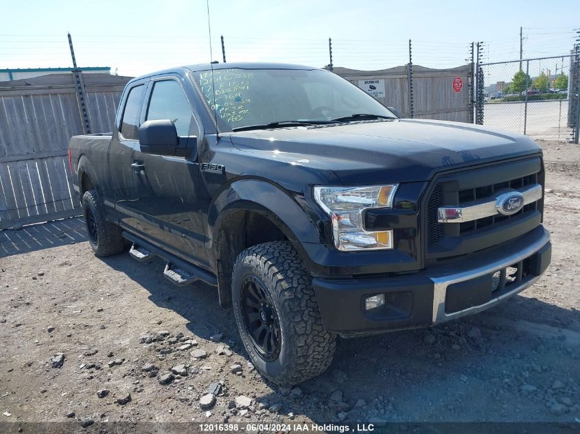 2017 Ford F150 Super Cab VIN: 1FTFX1EF9HFB25841 Lot: 12016398