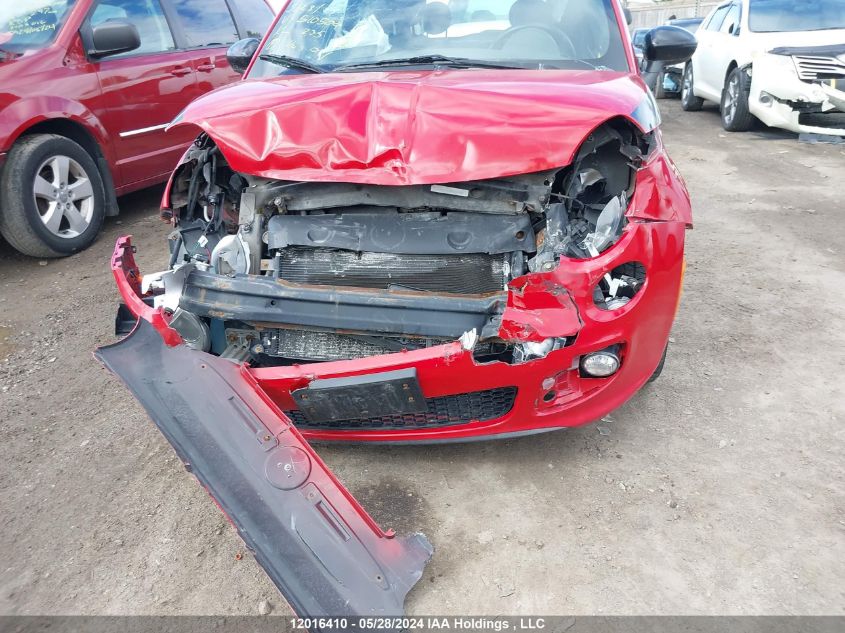 2012 Fiat 500 Sport VIN: 3C3CFFBR7CT510500 Lot: 12016410