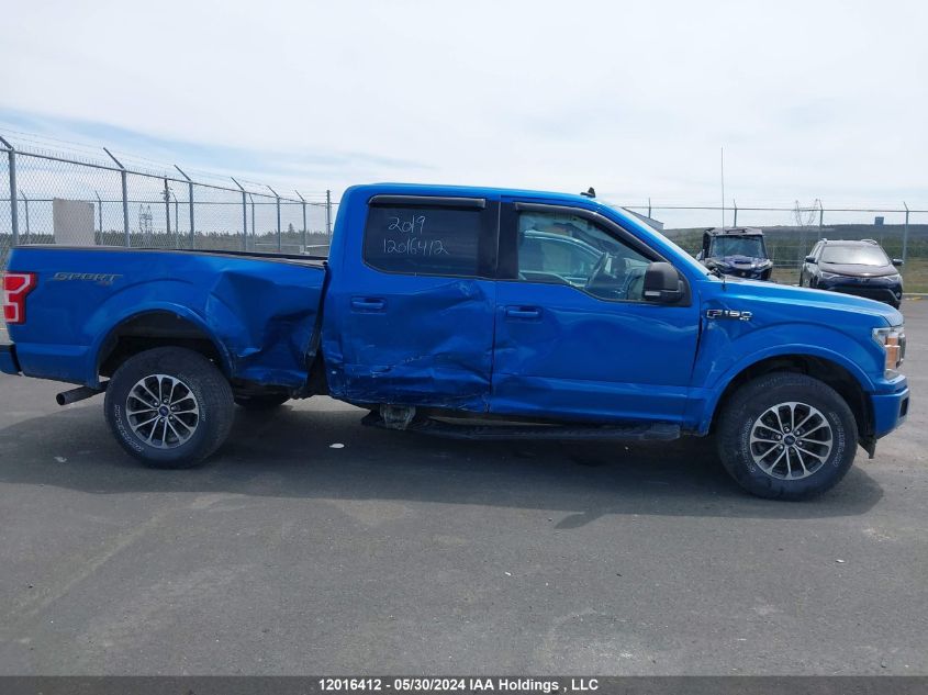 2019 Ford F150 Supercrew VIN: 1FTFW1E46KFC91470 Lot: 12016412