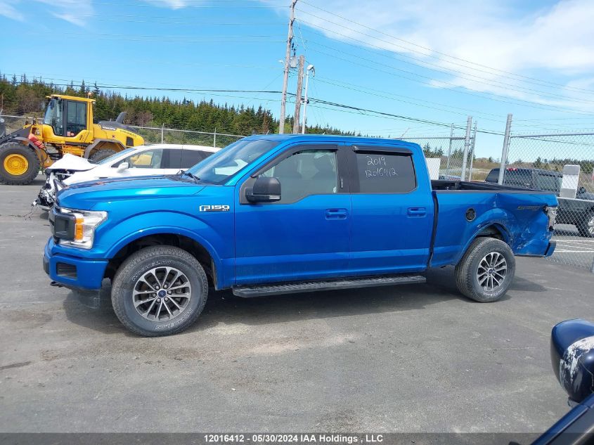 2019 Ford F150 Supercrew VIN: 1FTFW1E46KFC91470 Lot: 12016412