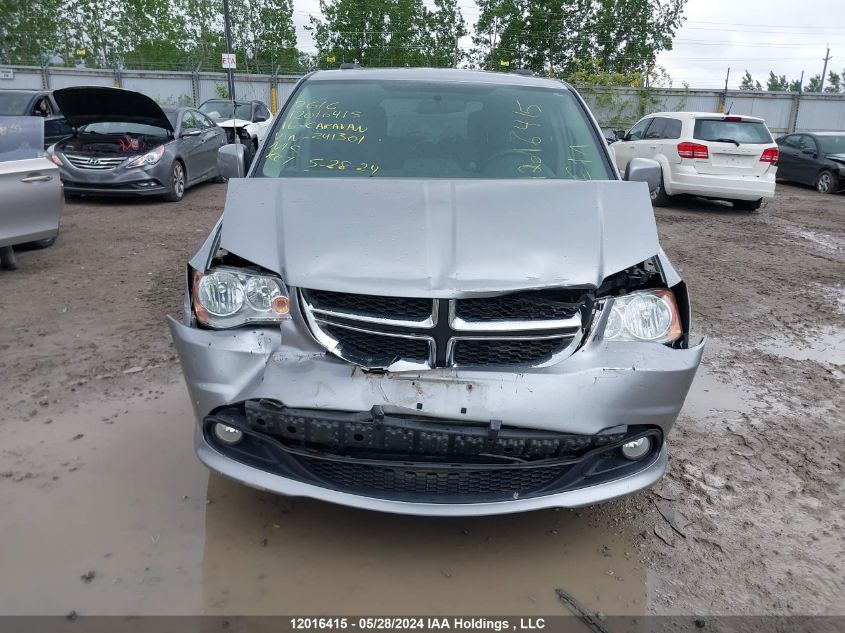 2016 Dodge Grand Caravan Crew VIN: 2C4RDGDG6GR241301 Lot: 12016415