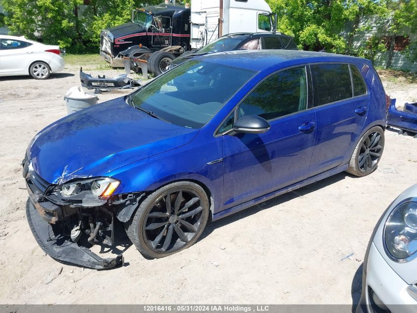 2016 Volkswagen Golf R VIN: WVWLF7AU3GW148625 Lot: 12016416