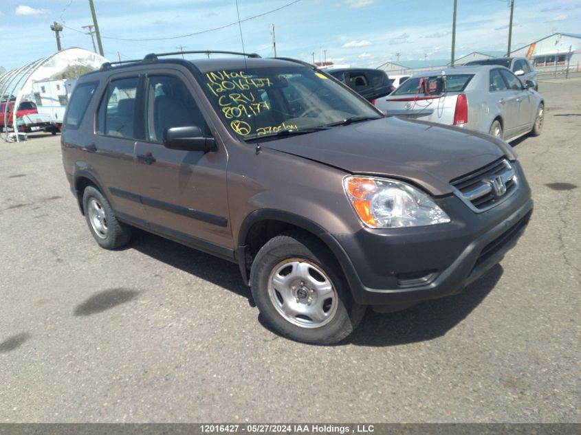 2003 Honda Cr-V VIN: JHLRD77423C809177 Lot: 12016427