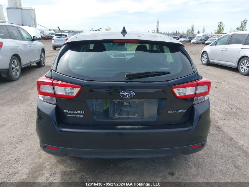 2018 Subaru Impreza VIN: 4S3GTAF6XJ3716802 Lot: 12016436